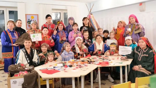 Хасям ӆапатан пормас шавиты хотан «Овас мувие» нэӊат пиӆан мастер-класс ӆэсятас. Хор: Альбина Тырлина