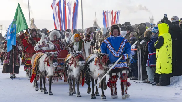 День оленевода – праздник, который особенно привлекателен для туристов. Фото: Никита Погодин / "Ямал-Медиа"