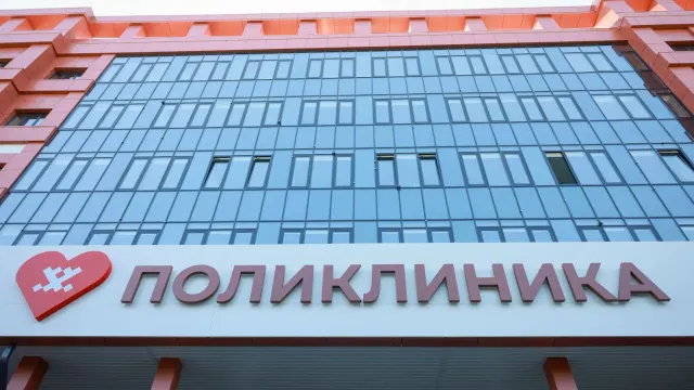 Новая поликлиника в Ноябрьске. Фото: Юрий Здебский / «Ямал-Медиа»
