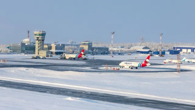 Аэропорт Салехарда - воздушные ворота в Арктику. Фото: Фёдор Воронов / "Ямал-Медиа"
