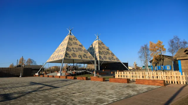 Этнопарк "Коми-деревня" победил в одной из номинаций. Фото: Василий Петров / АНО «Ямал-Медиа»