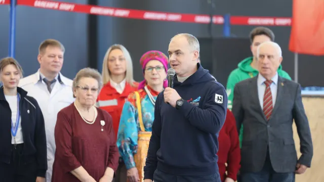 В Салехарде 7 февраля официально открыли Год здоровья. Фото: Сергей Зубков / «Ямал-Медиа»