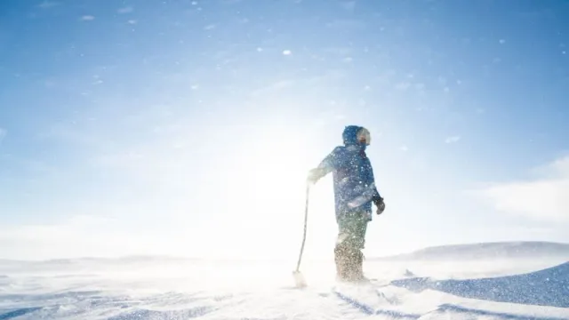 Зима на Ямале по-прежнему не хочет уступать место весне. Фото: Timaldo / shutterstock.com / Fotodom