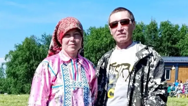 Юлия Егоровна па Геннадий Михайлович, еӆӆы пеӆа тумтака уӆаты, хоӆапӆын ар хуӆан ат хойӆайт. Хор: Альбина Тырлина