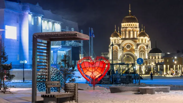 Салехард сегодня. Фото: Фёдор Воронов / «Ямал-Медиа»