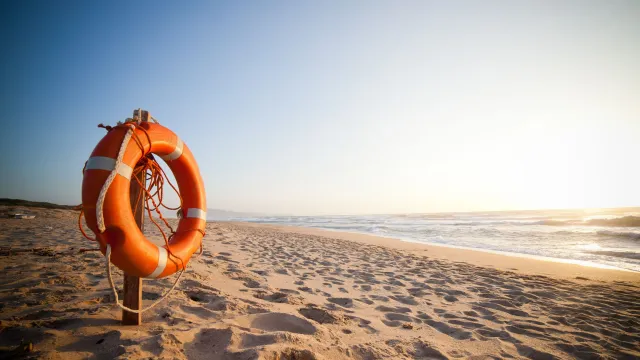 Море, до которого доехал веломарафонец, вероятнее всего, Каспийское. Фото: CoolR / shutterstock.com / Fotodom