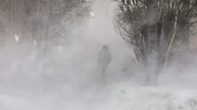 Весна на Ямале наполнена метелями. Фото: Андрей Ткачёв / "Ямал-Медиа"