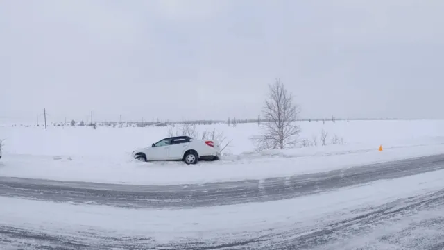 ДТП в Лабытнанги 26 января. Фото: пресс-служба Госавтоинспекции ЯНАО