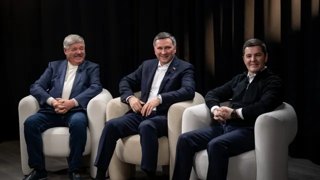 Встреча трех губернаторов. Фото: предоставлено пресс-службой губернатора ЯНАО