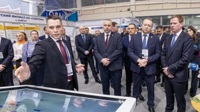 Ямальский нефтегазовый форум в Новом Уренгое. Фото: Владимир Бойко / пресс-служба губернатора ЯНАО