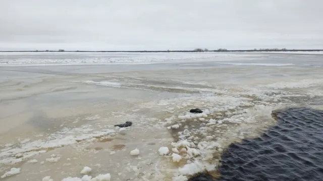 Трагедия с рыбаками произошла на реке Таз. Фото предоставлено СУ СКР по ЯНАО